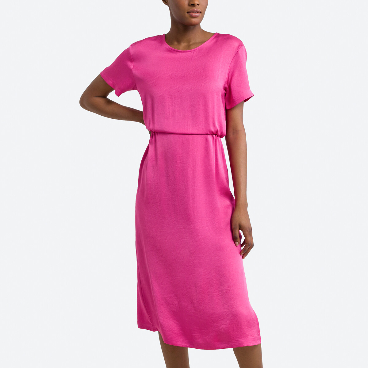 Платье С короткими рукавами Widland L розовый