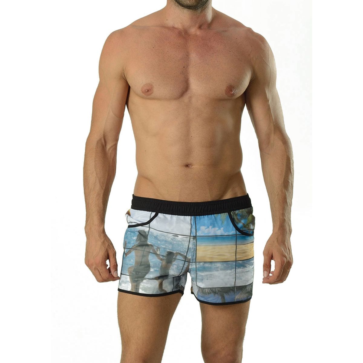 Short de bain 3D Surfing