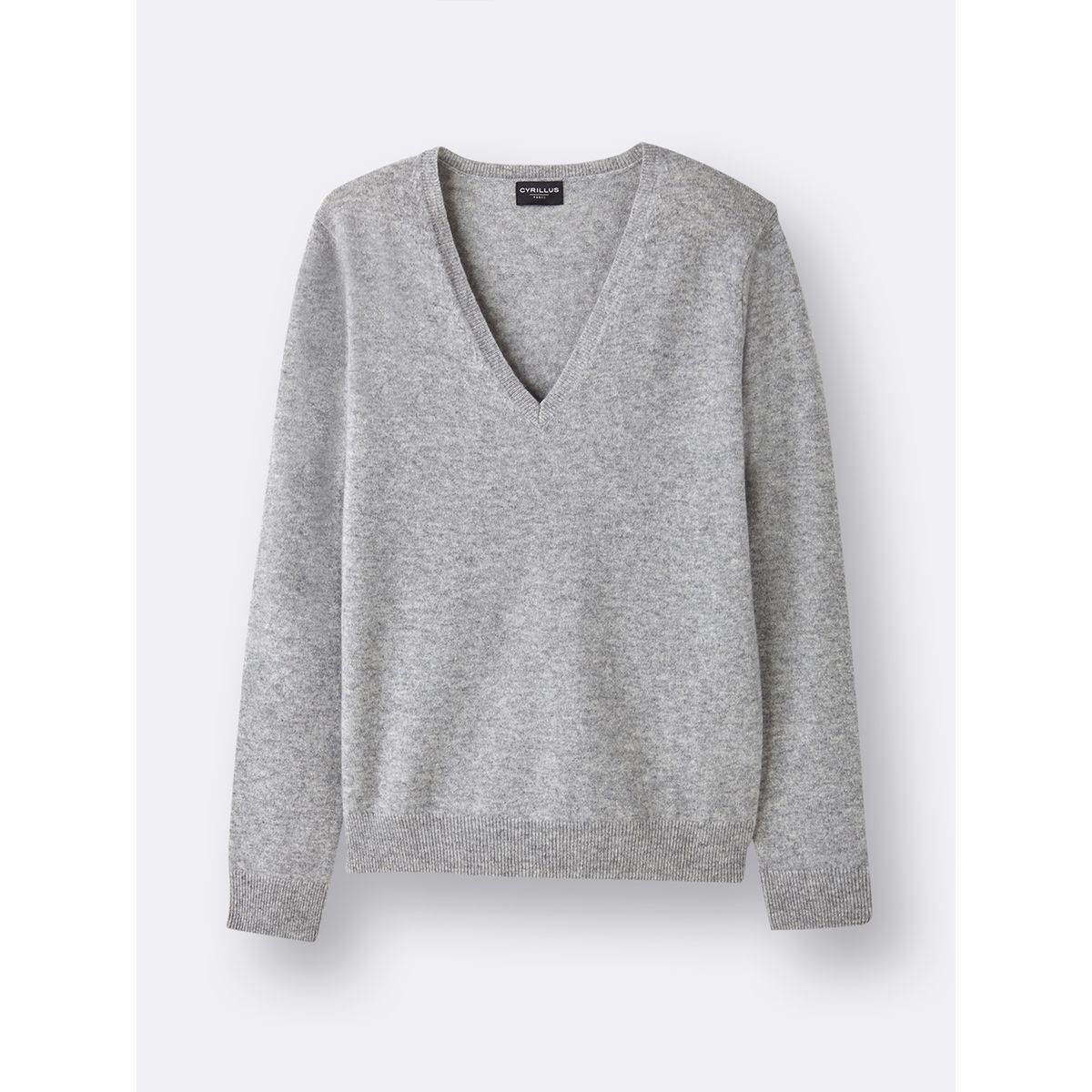 Pull V femme en cachemire