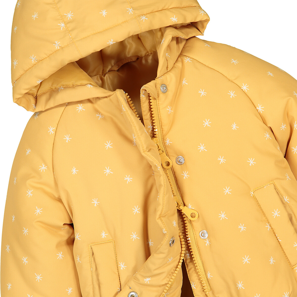 Куртка La Redoute Стеганая с капюшоном с рисунком звезды 3 мес - 4 года 9 мес. - 71 см другие, размер 9 мес. - 71 см - фото 5