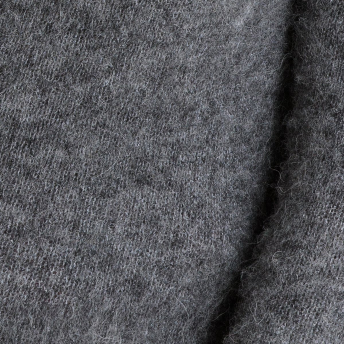 Пуловер La Redoute С вырезом-лодочкой из плотного трикотажа WOXILEN M серый, размер M - фото 4