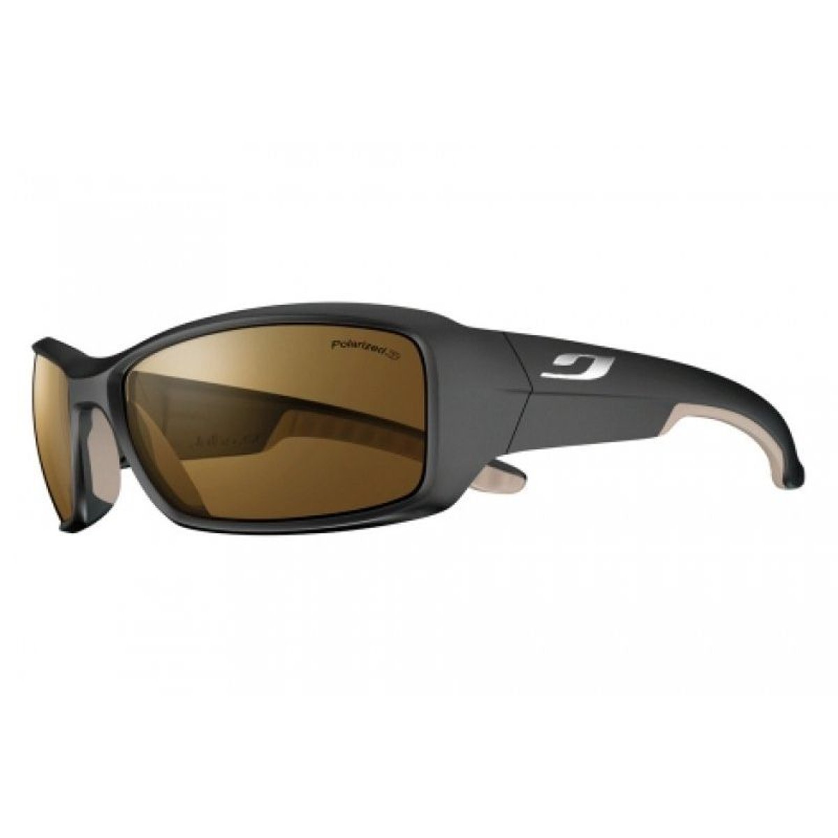 Lunettes de soleil pour homme JULBO Noir Run Noir mat / Gris Polarized 3