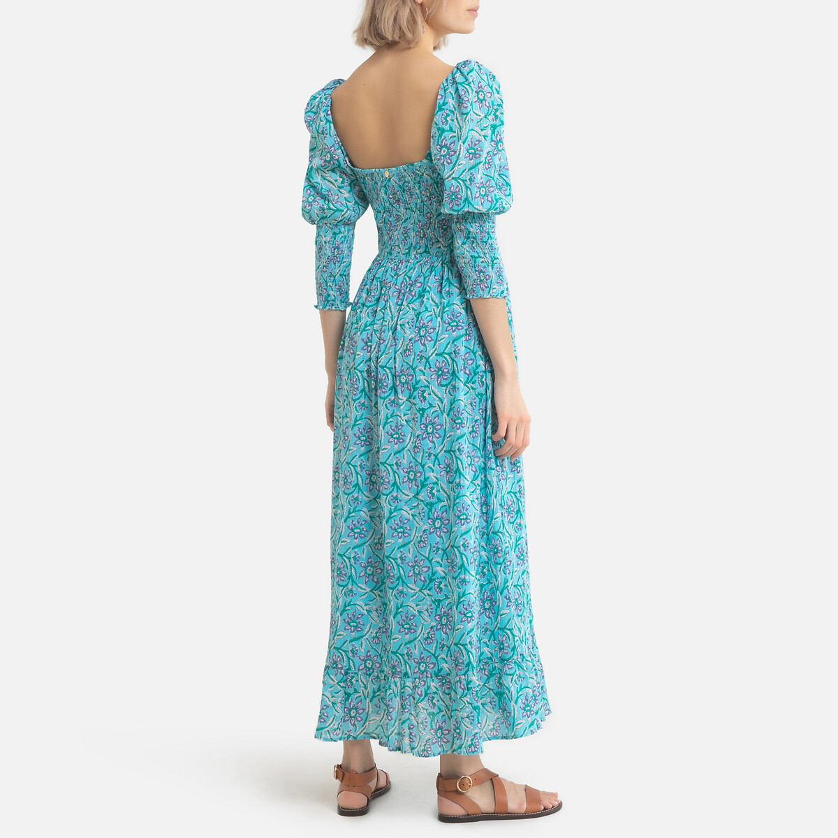 

Платье LaRedoute, Синий, С принтом длинное MARIA BUSTDRESS 40 (FR) - 46 (RUS) синий
