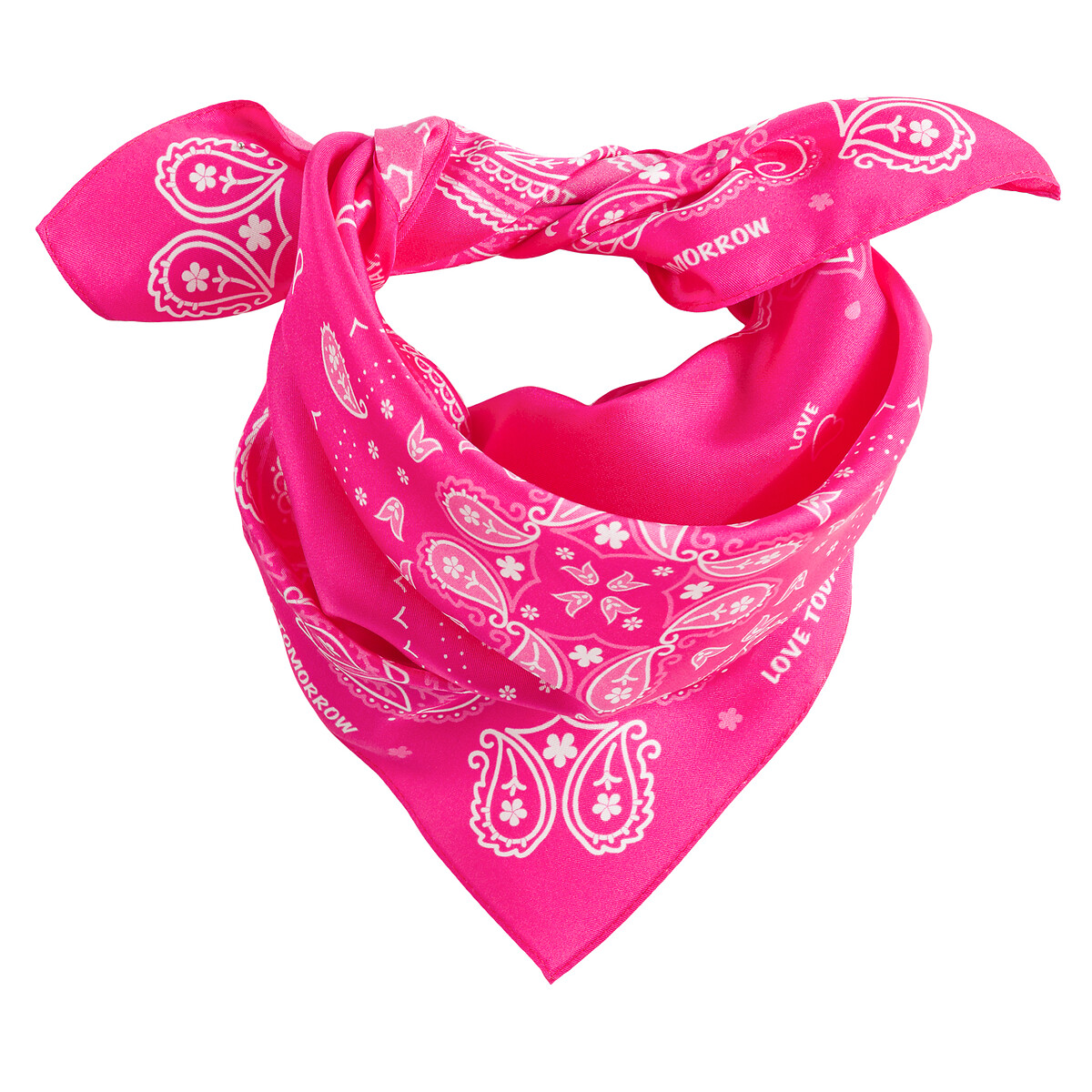 Платок La Redoute UNI розовый шарф la redoute uni бежевый