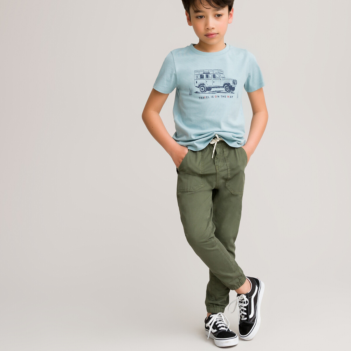 

Брюки LA REDOUTE COLLECTIONS, Зеленый, Прямые 3-12 лет 5 лет - 108 см зеленый