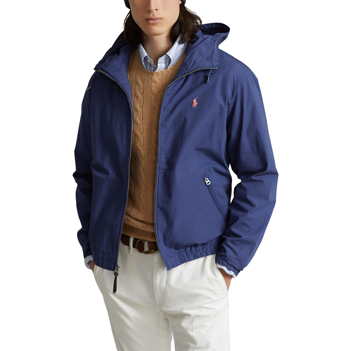 Куртка POLO RALPH LAUREN Куртка На молнии с капюшоном Colt XL синий, размер XL