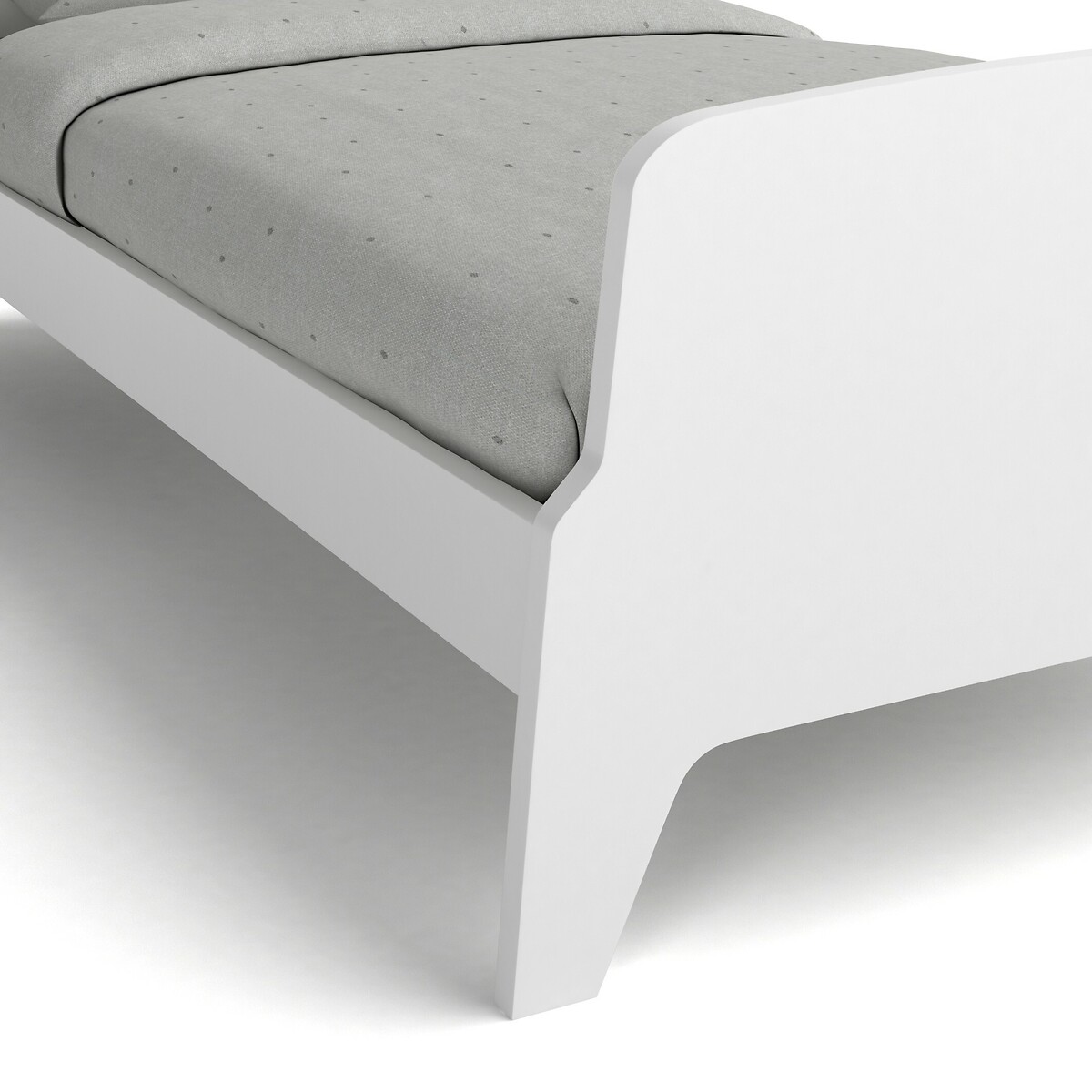 Кровать La Redoute -сп в винтажном стиле Adil 90 x 190 см белый, размер 90 x 190 см - фото 5