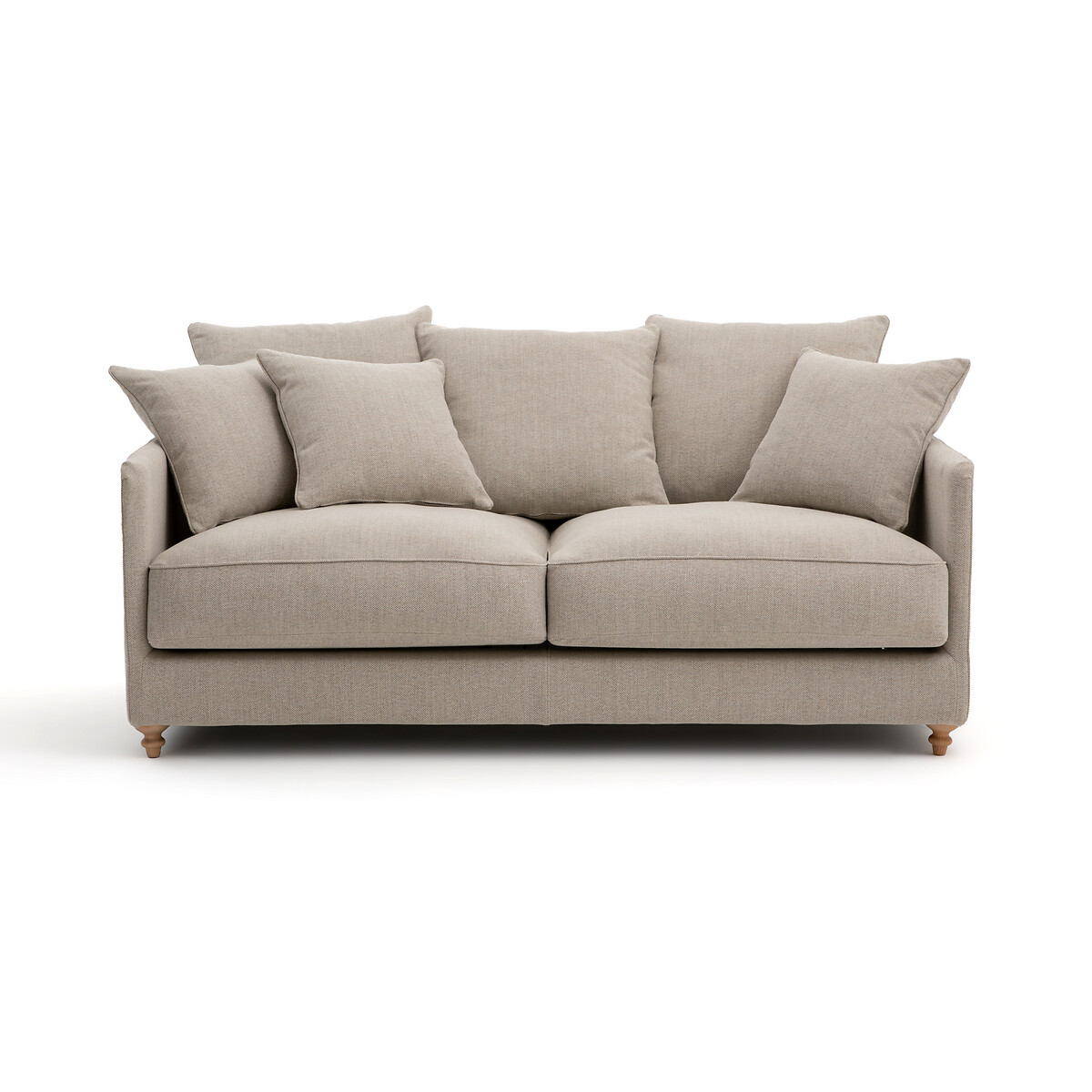 Canapé compact convertible tweedé, Lazare