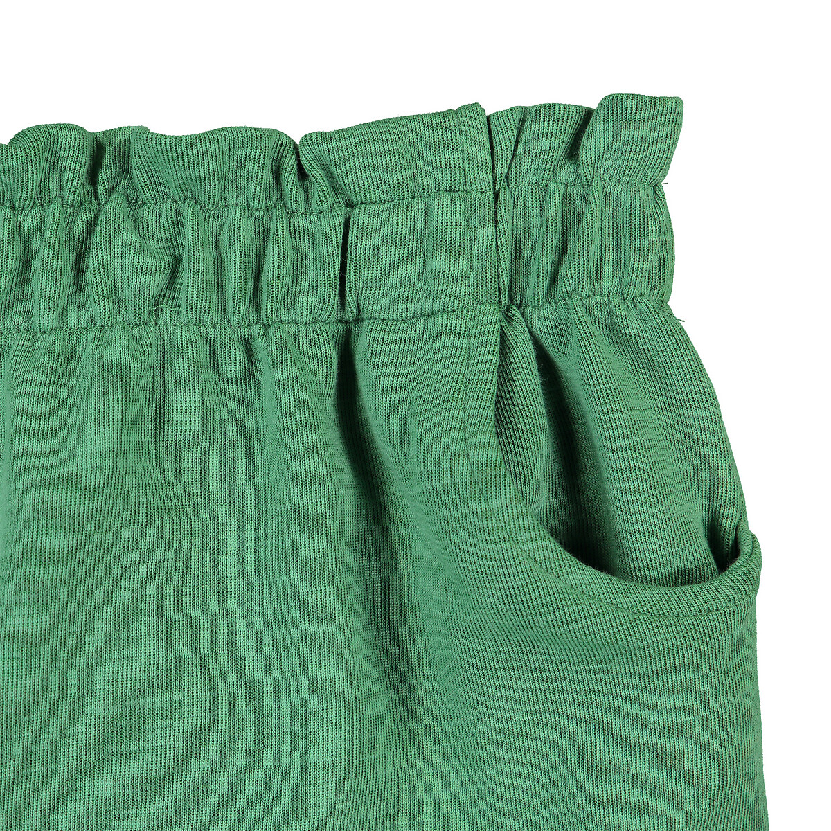 Юбка La Redoute Прямая на эластичном поясе 3-12 лет 8 лет - 126 см зеленый, размер 8 - фото 4