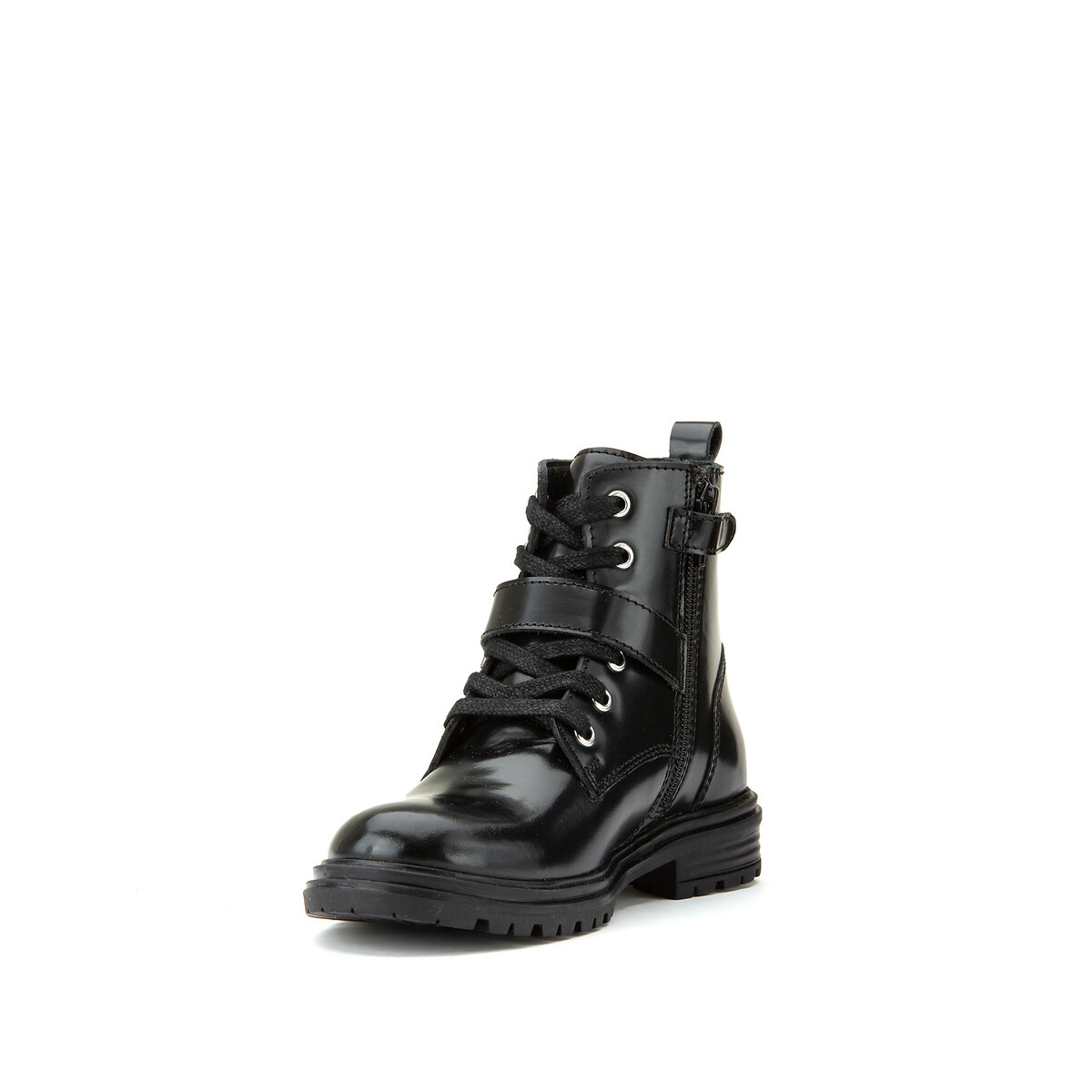 Ботинки LaRedoute Из кожи 28-38 29 черный, размер 29 - фото 2