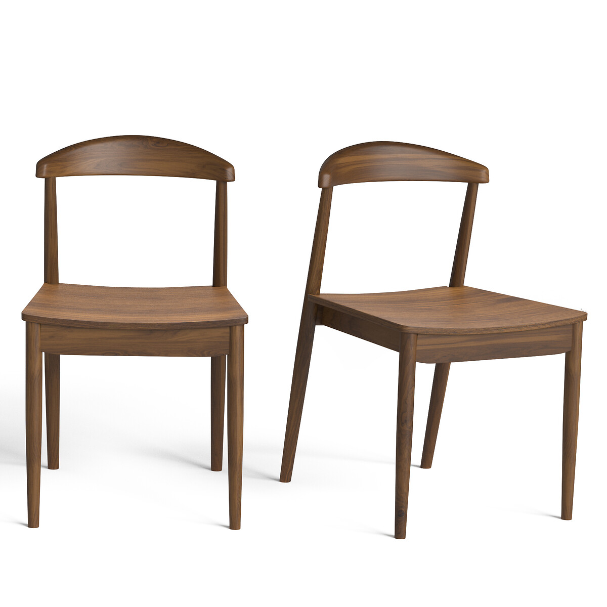 Комплект из 2 стульев, Galb La Redoute комплект из 2 каштановый комплект из 2 стульев jimi la redoute единый размер зеленый