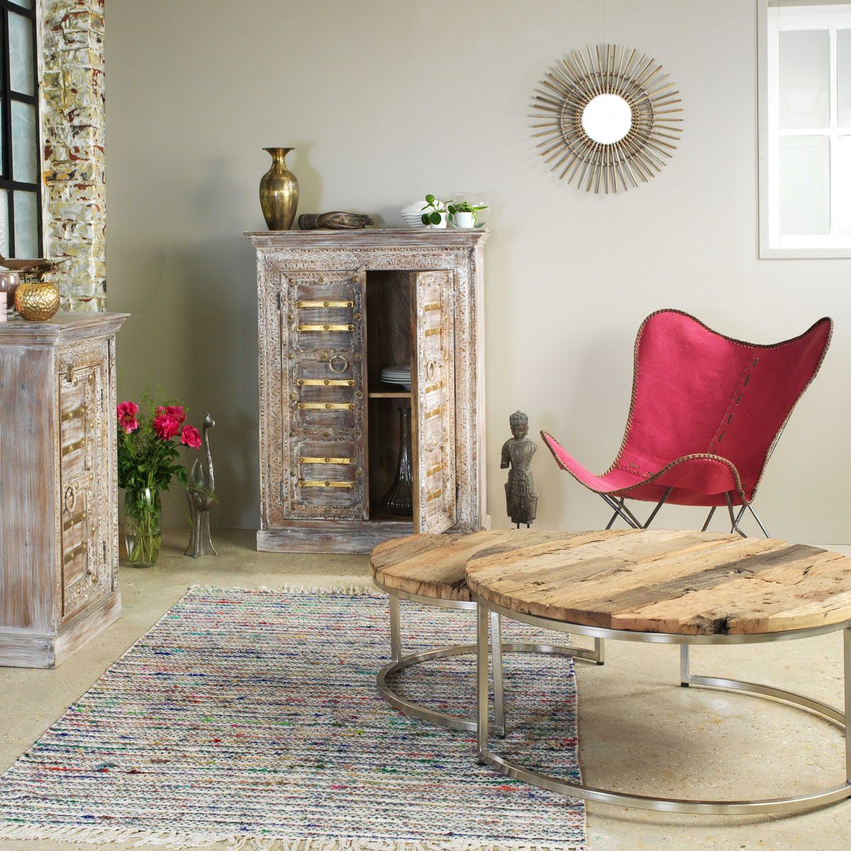 Buffet style Bollywood manguier, 2 portes B