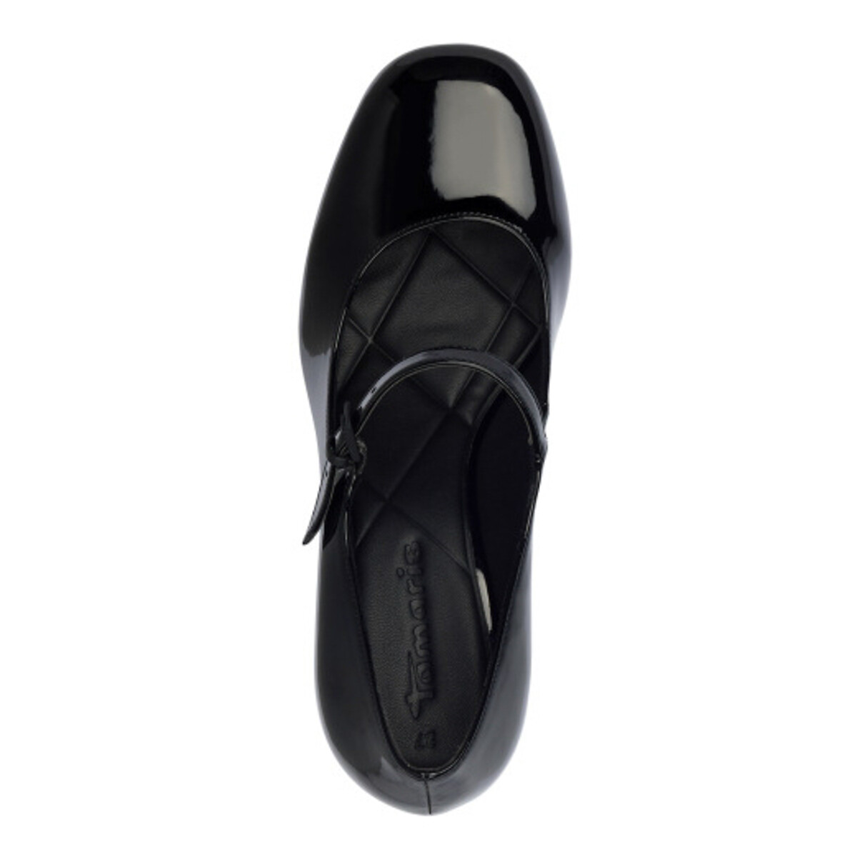 Туфли Лакированные на платформе 39 черный LaRedoute, размер 39 - фото 3