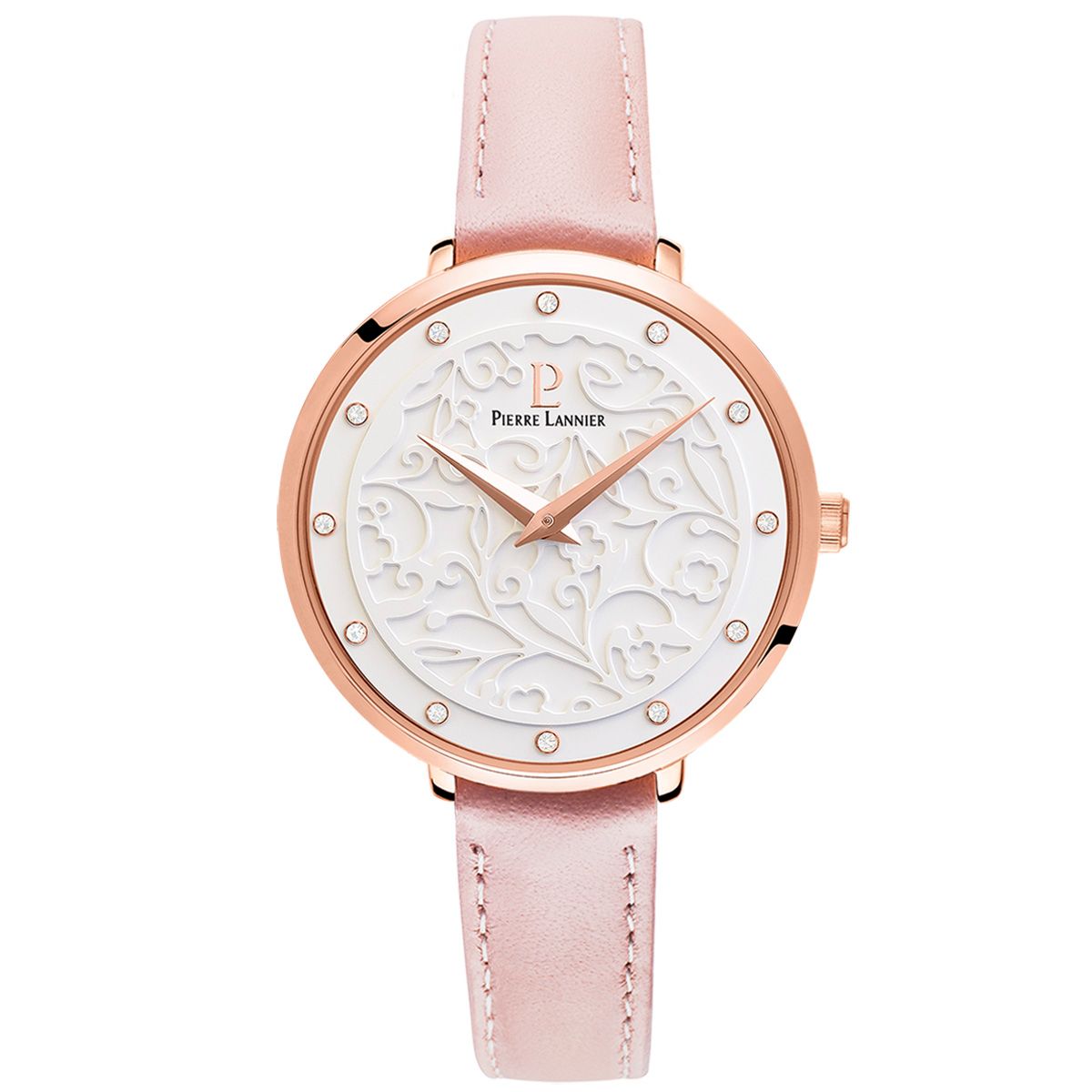 Montre en Cuir Rose