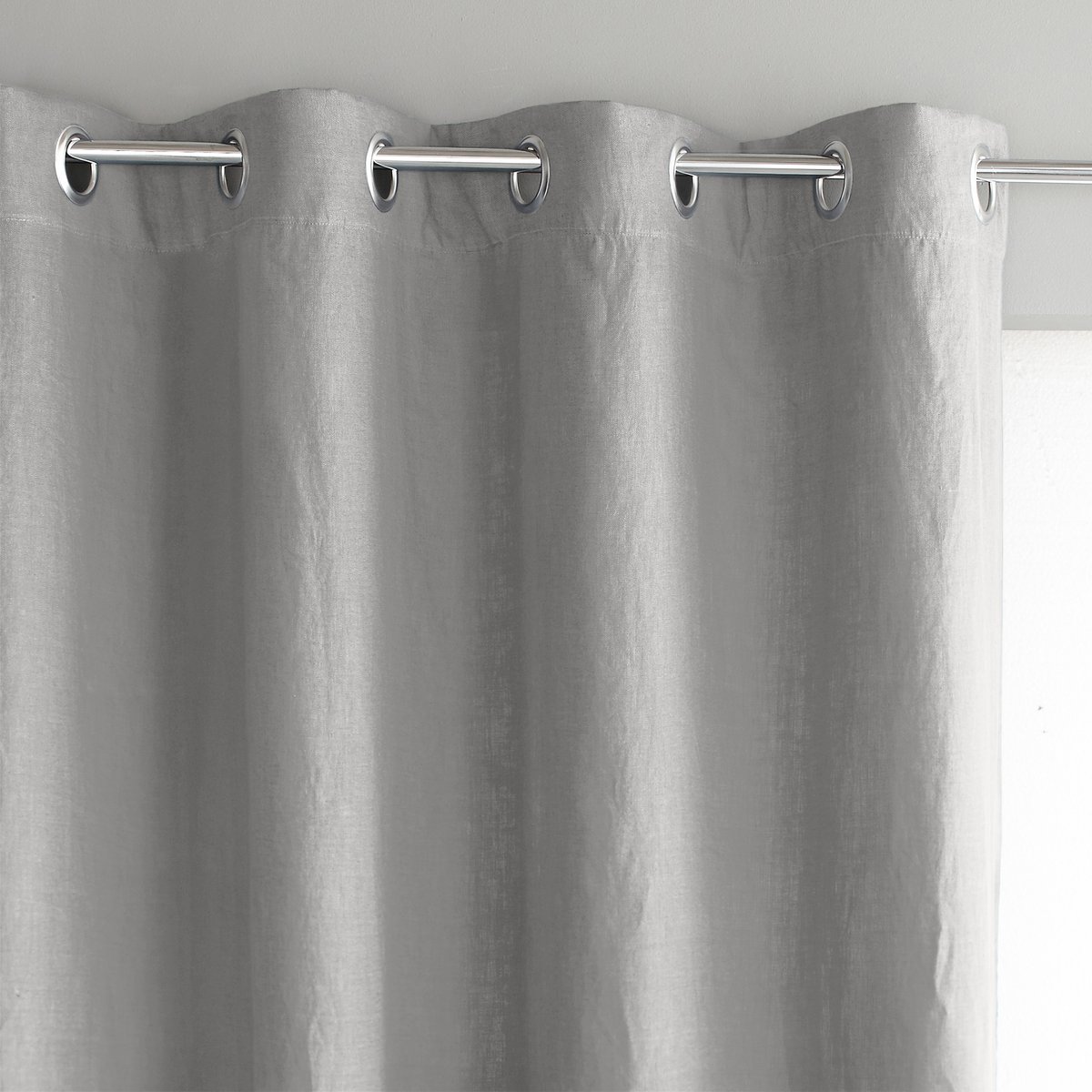 

Штора La Redoute, Серый, Из льна с металлическими люверсами Private 140 x 220 см серый