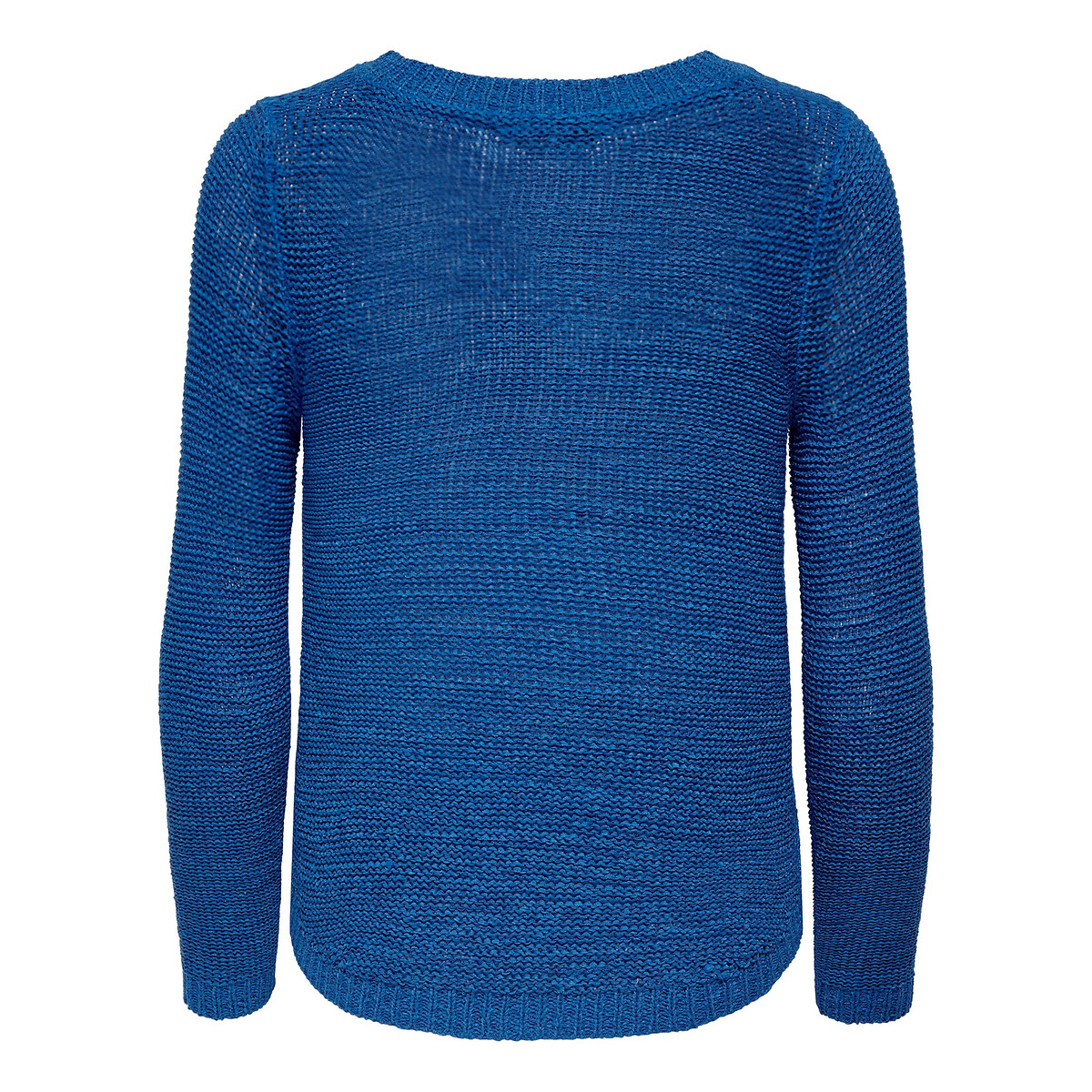 Пуловер С вырезом-лодочкой из тонкого трикотажа M синий LaRedoute, размер M - фото 5