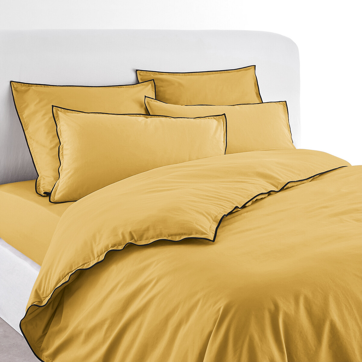 

Пододеяльник La Redoute, Желтый, Из вуали Gypse 140 x 200 см желтый