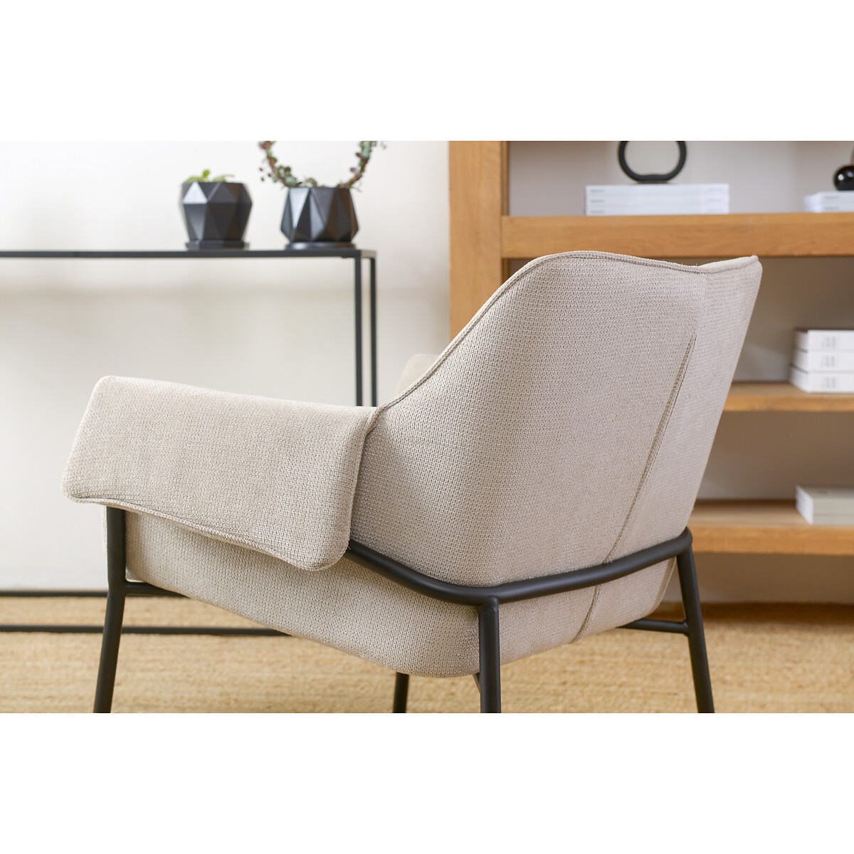 Лаунж-кресло Aline единый размер серый LaRedoute - фото 5