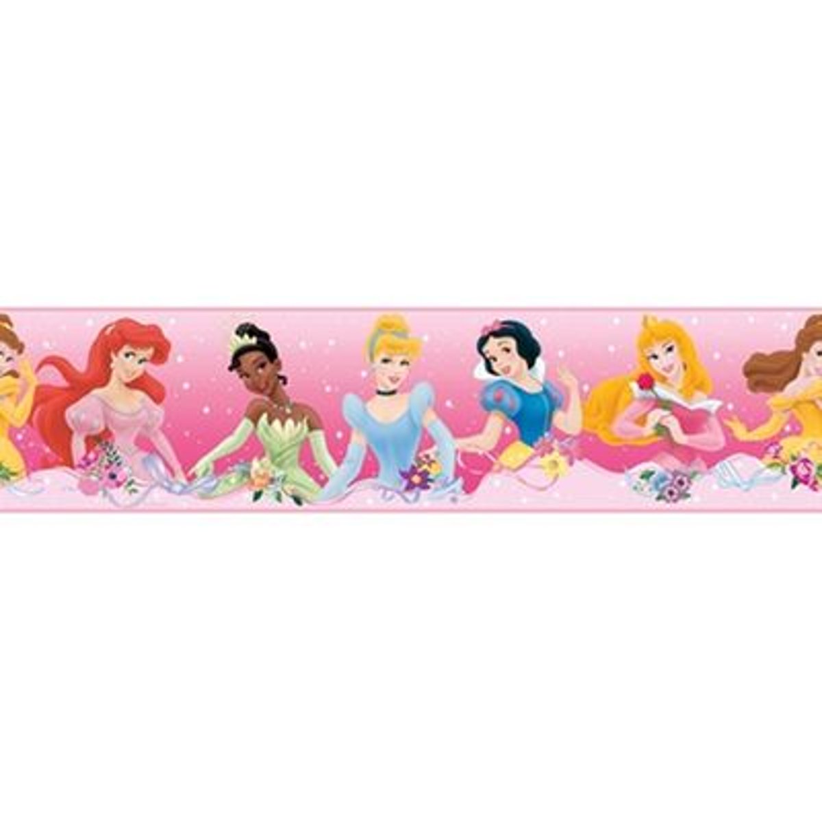 Frise repositionnable Princesse Disney Rose