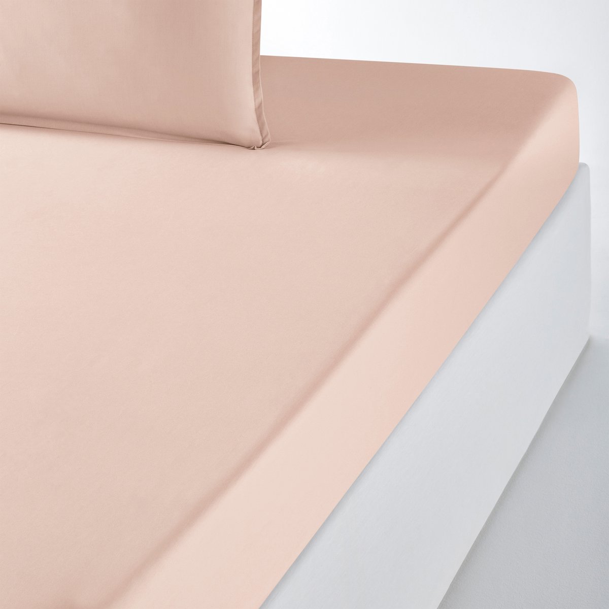 

Простыня La Redoute, Розовый, Натяжная из биохлопковой перкали 140 x 200 см розовый