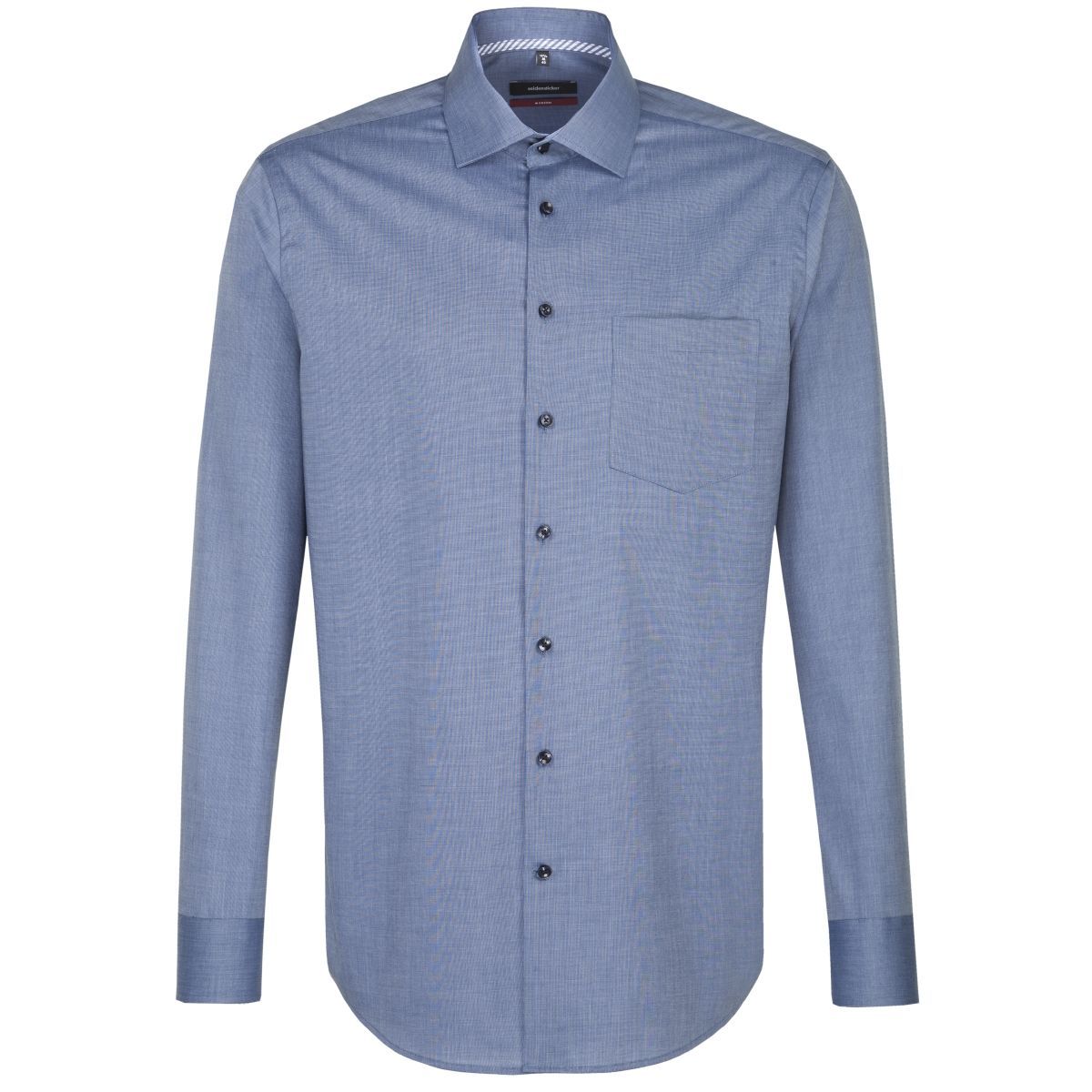 Chemise droite uni col classique