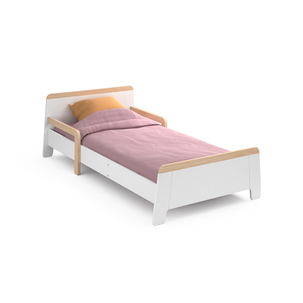 Кроватка детская раскладная Arturo 90 x 190 см белый кровать детская раскладная waldo 90 x 190 см каштановый