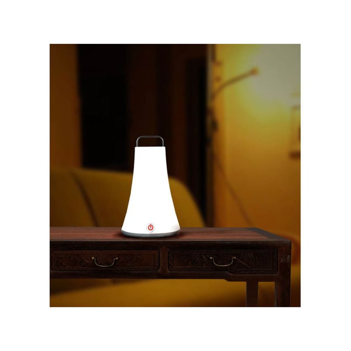 Lanterne lumineuse blanche autonome