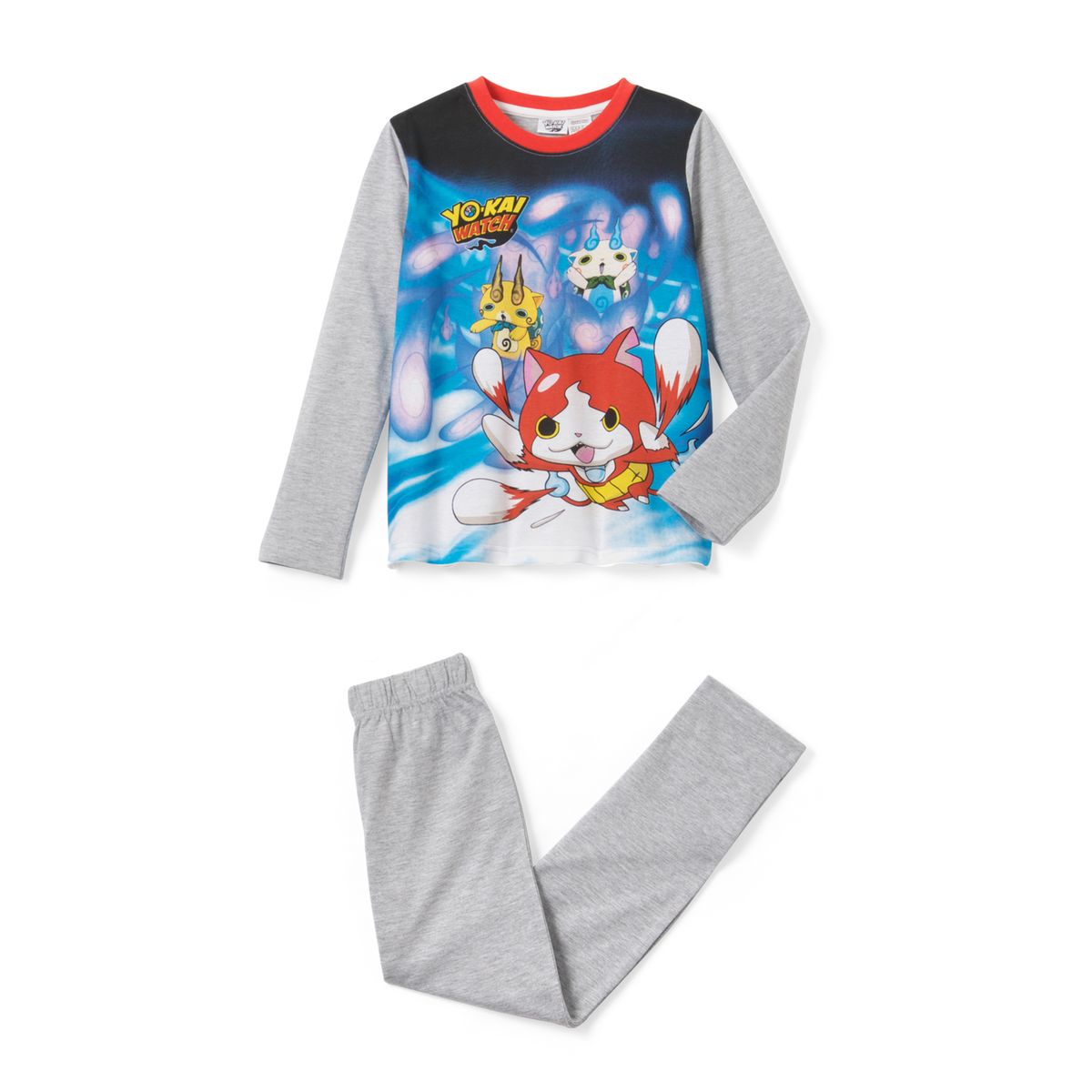 Pyjama imprimé, Yo Kai Watch, manches longues