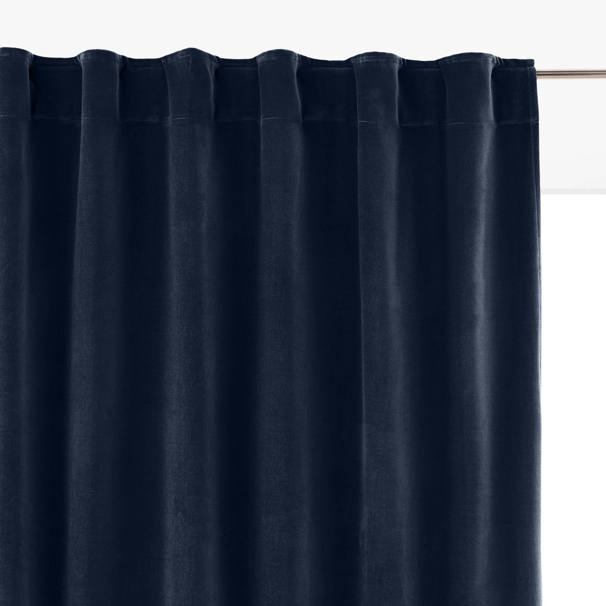 

Штора La Redoute, Синий, Из велюра с потайными клапанами VELVET 350 x 135 см синий