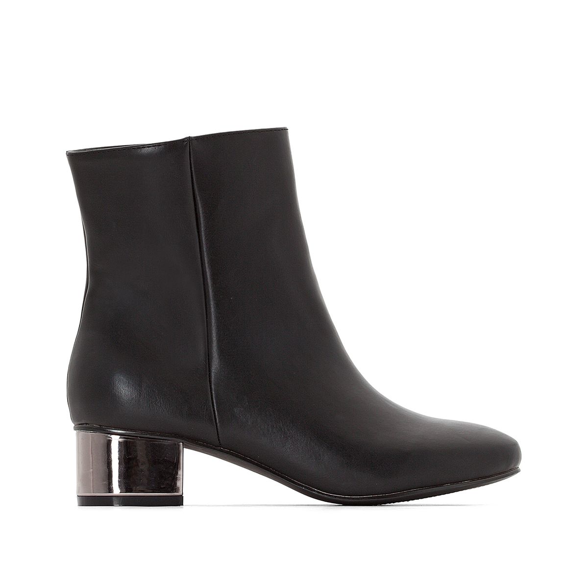 Boots à talon miroir