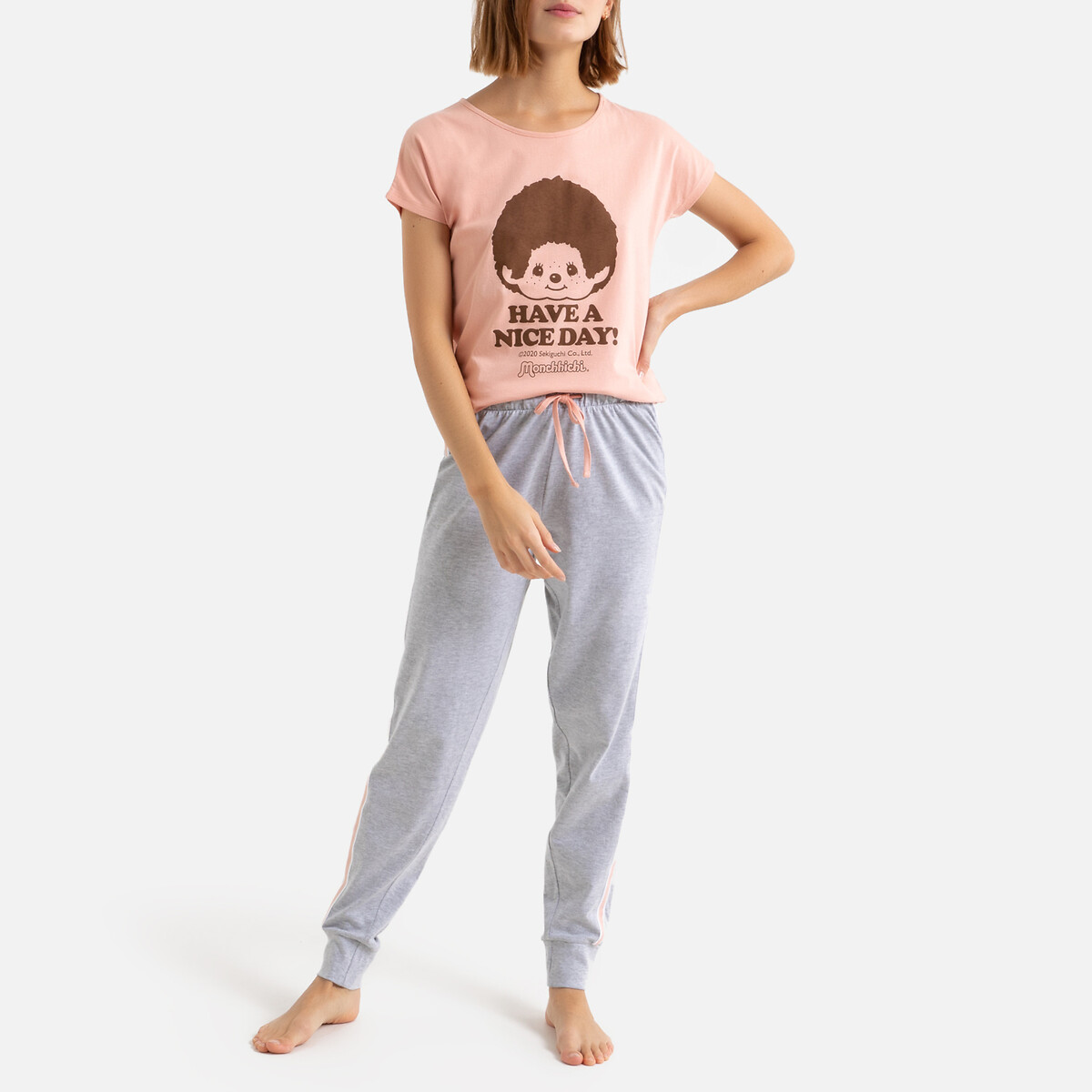 

Пижама La Redoute, Розовый, Monchhichi L розовый