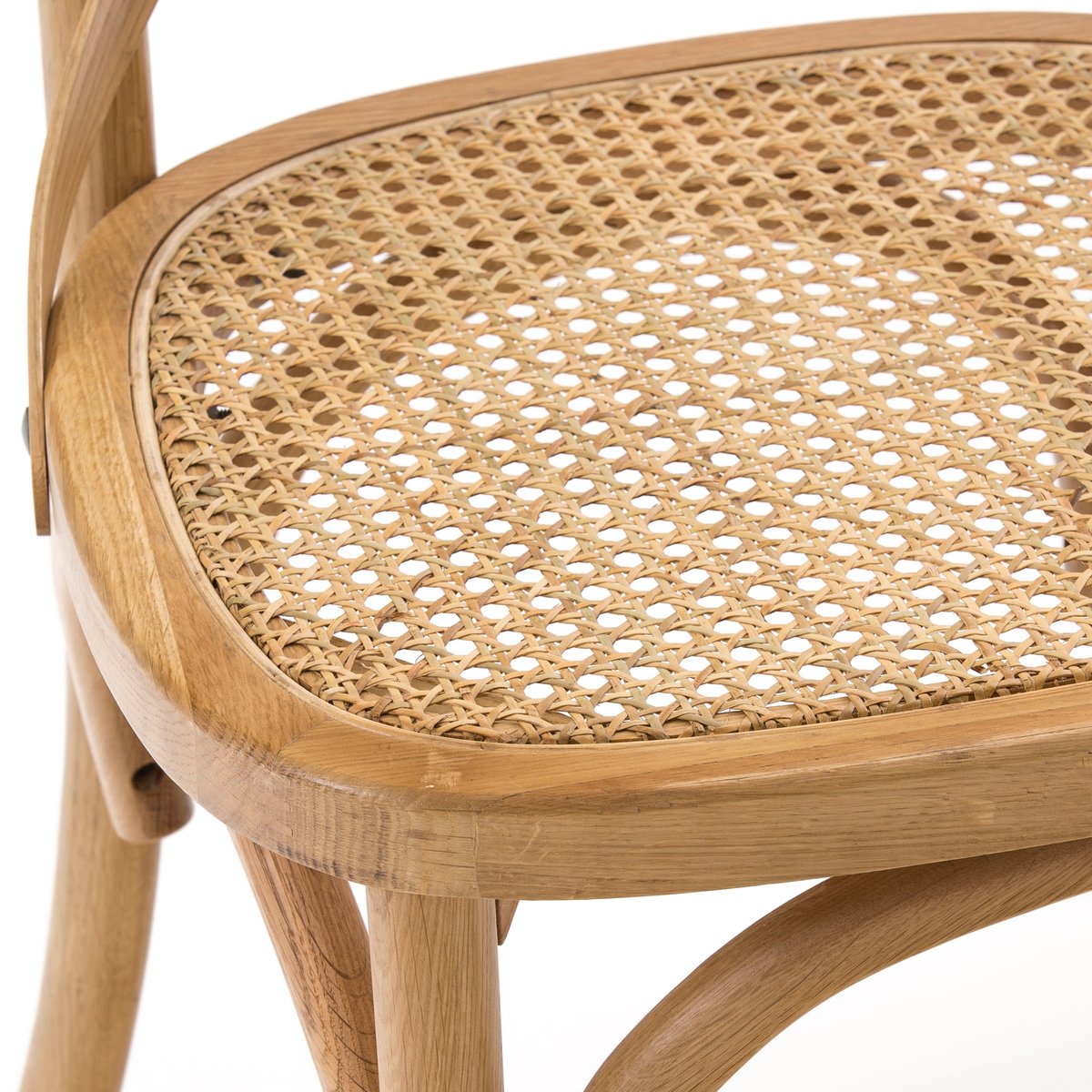 Комплект из  стульев из La Redoute Дуба и плетения Cedak единый размер каштановый - фото 4