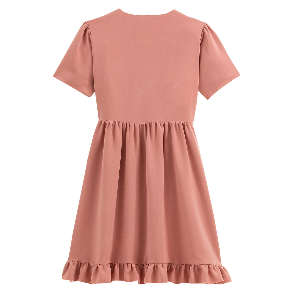 Платье La Redoute С короткими рукавами 34 (FR) - 40 (RUS) розовый, размер 34 (FR) - 40 (RUS) С короткими рукавами 34 (FR) - 40 (RUS) розовый - фото 3