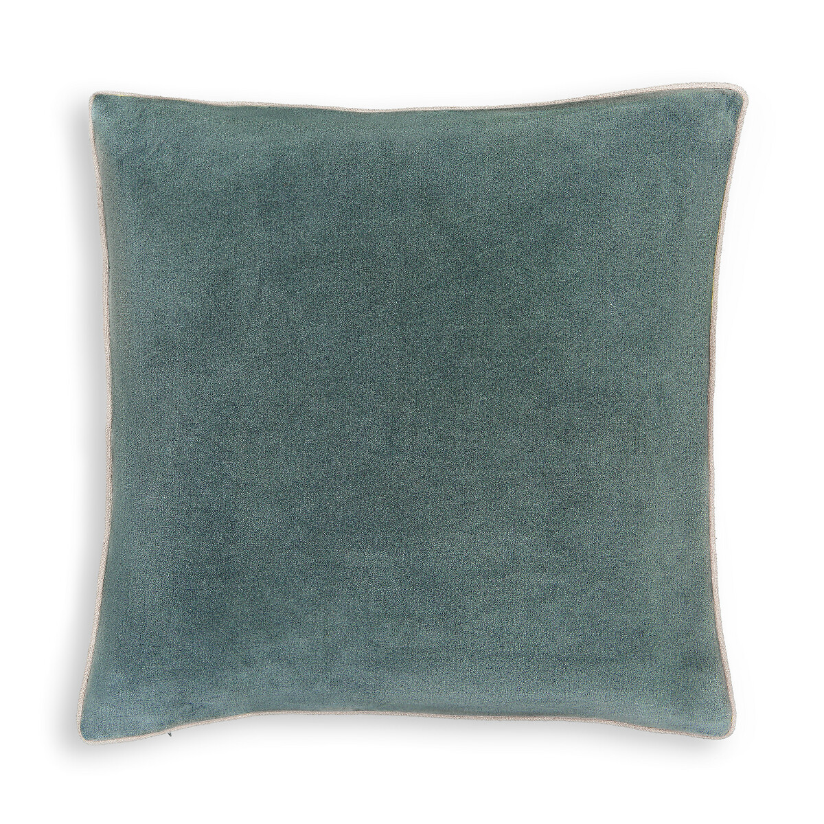 Чехол На подушку из 100 велюра Kontura 50 x 50 см зеленый