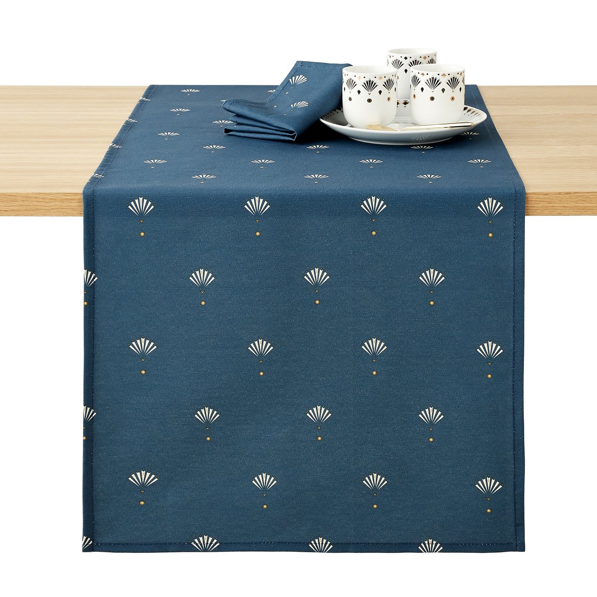 

Дорожка La Redoute, Синий, Столовая ventail Bleu 45 x 150 см синий