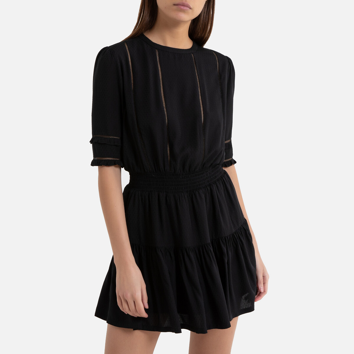 

Платье La Redoute, Черный, Короткое расклешенное ALAMANDA S черный