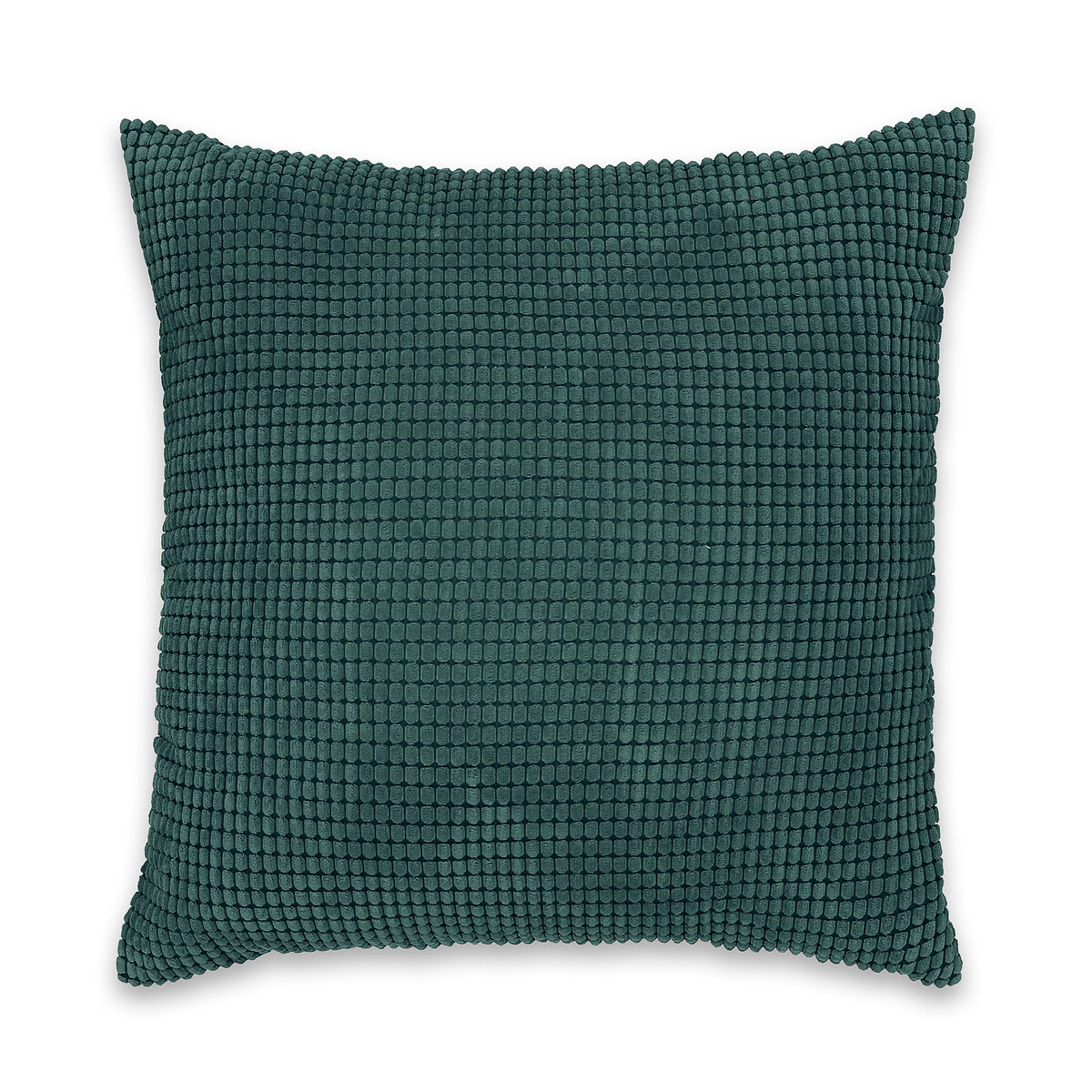Чехол La Redoute Для подушки рельефный FLUFFY 65 x 65 см зеленый, размер 65 x 65 см