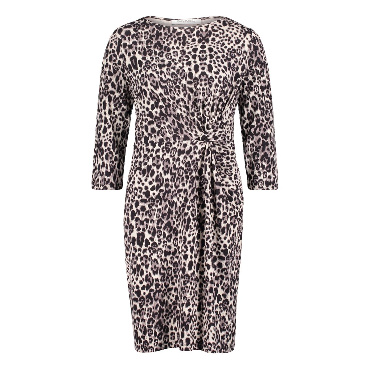 Robe en jersey à fronce
