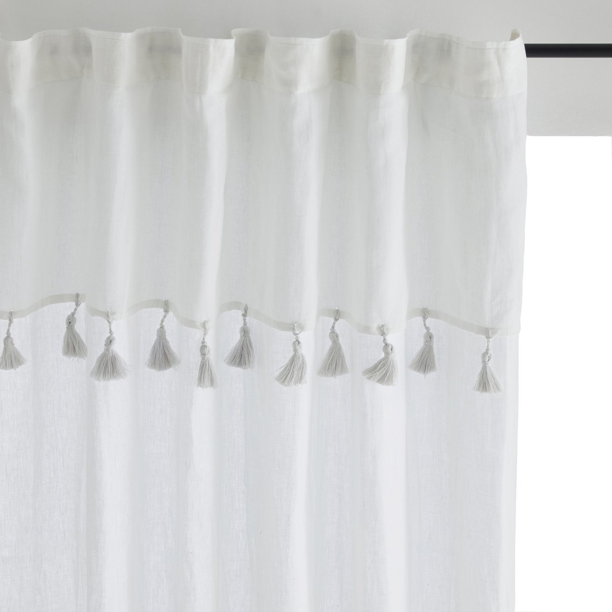 Image of Pimppola Single Linen Curtain