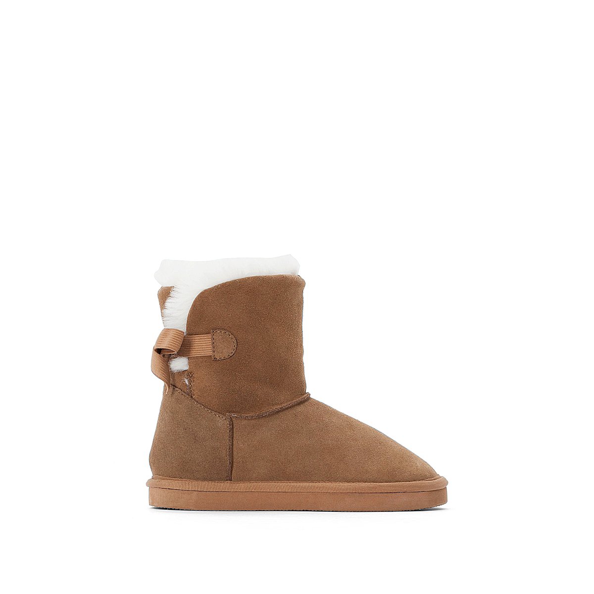 

Меховые La Redoute, Каштановый, Кожаные сапоги - 28 каштановый
