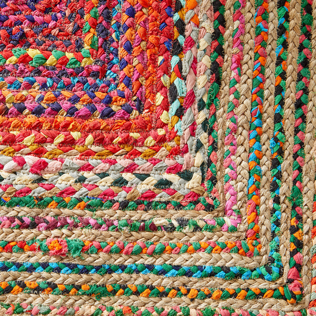 Ковер La Redoute Из джута и разноцветного хлопка Jaco 160 x 230 см разноцветный, размер 160 x 230 см - фото 5