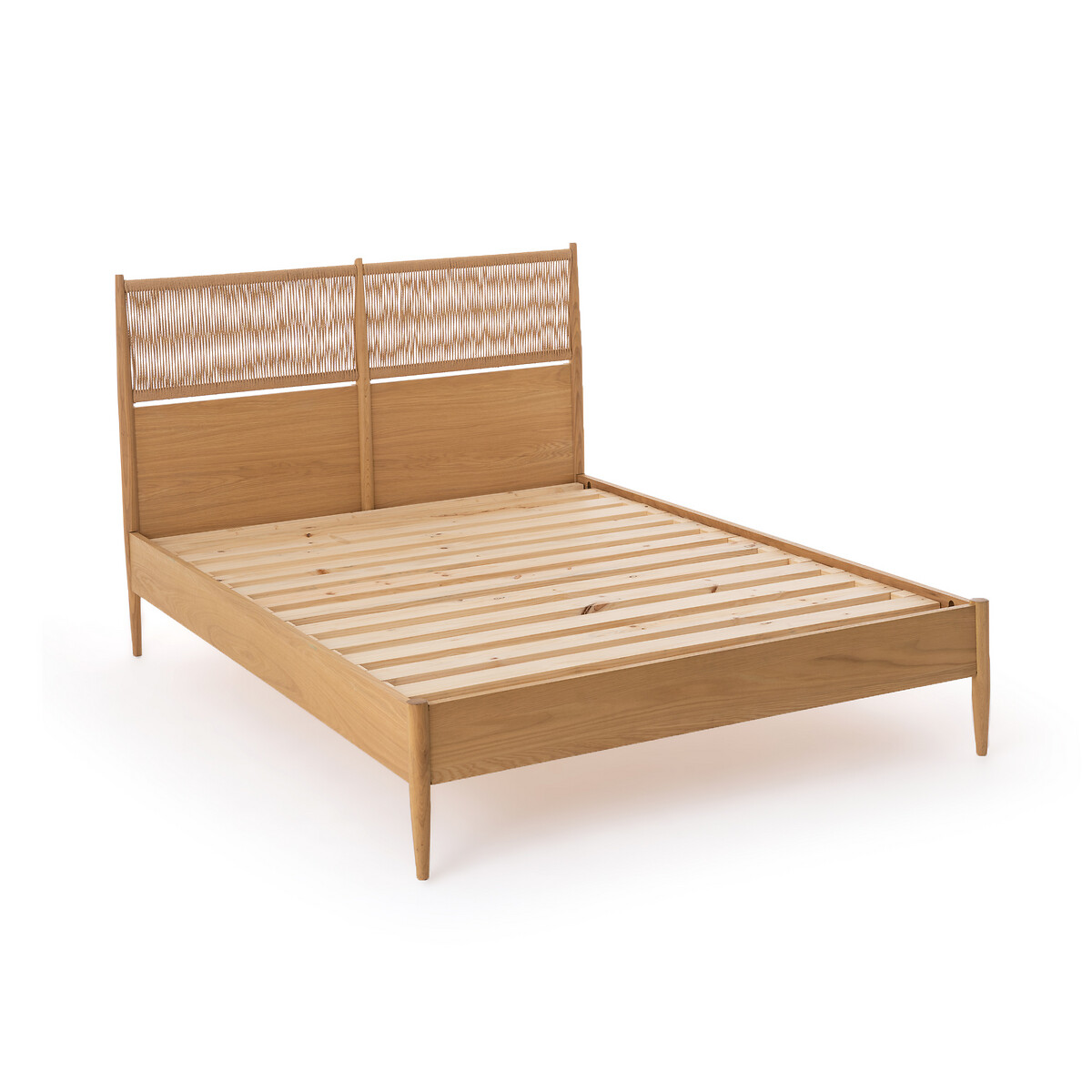 Кровать La Redoute С кроватным основанием Malora 160 x 200 см каштановый, размер 160 x 200 см - фото 3