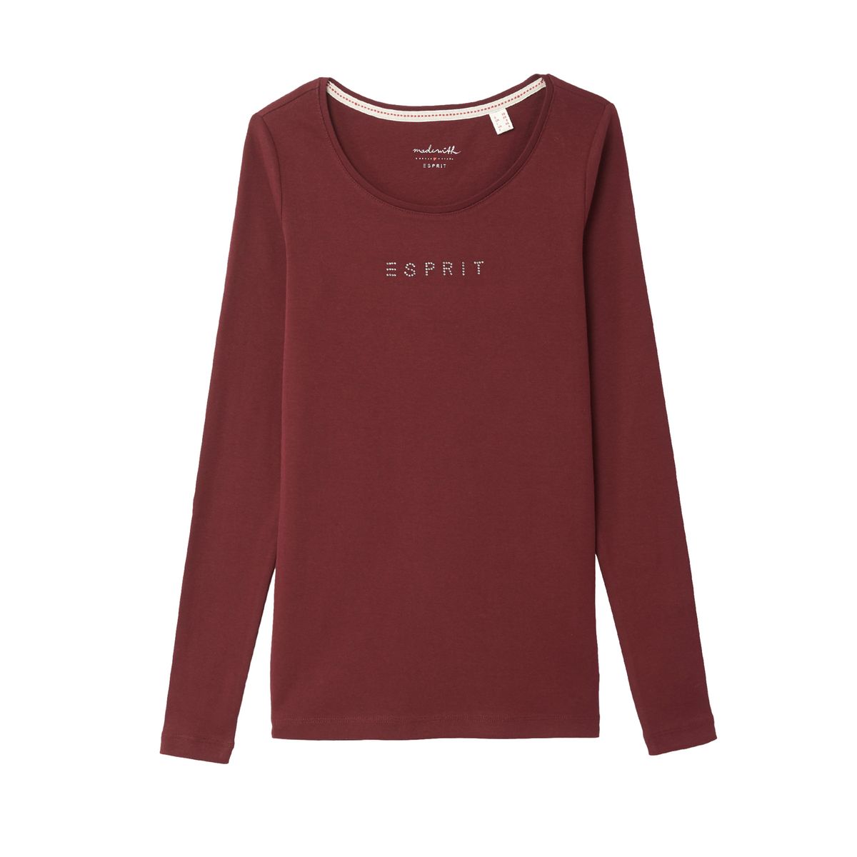 Tee shirt col rond manches longues