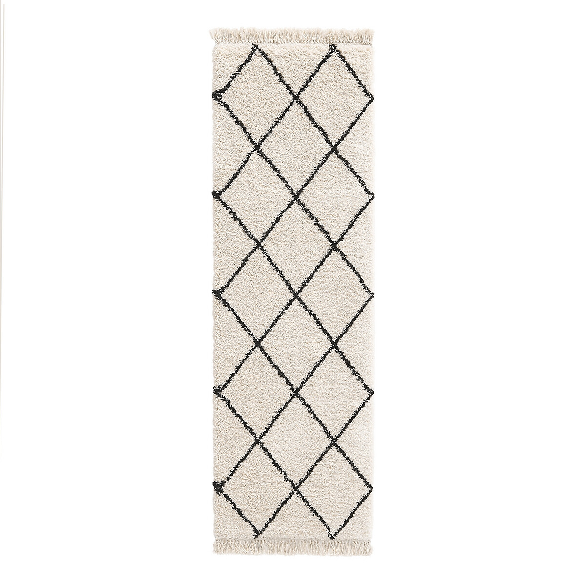 Ковер La Redoute Для коридора в берберском стиле Jiraya 80 x 300 см белый, размер 80 x 300 см - фото 2