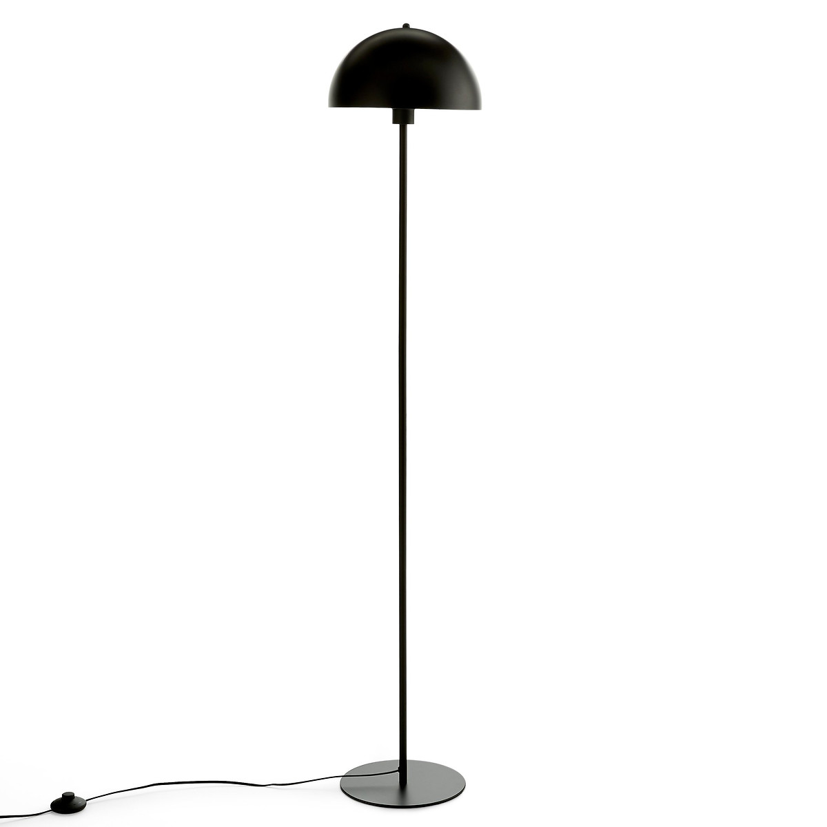 Лампа La Redoute Напольная из металла CAPI единый размер черный - фото 1