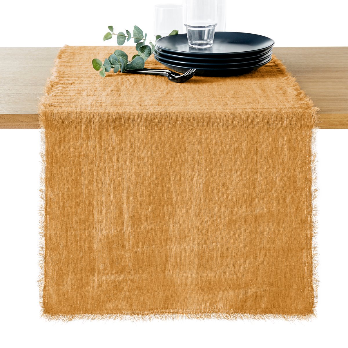 

Дорожка LaRedoute, Желтый, Столовая Linange 45 x 150 см желтый