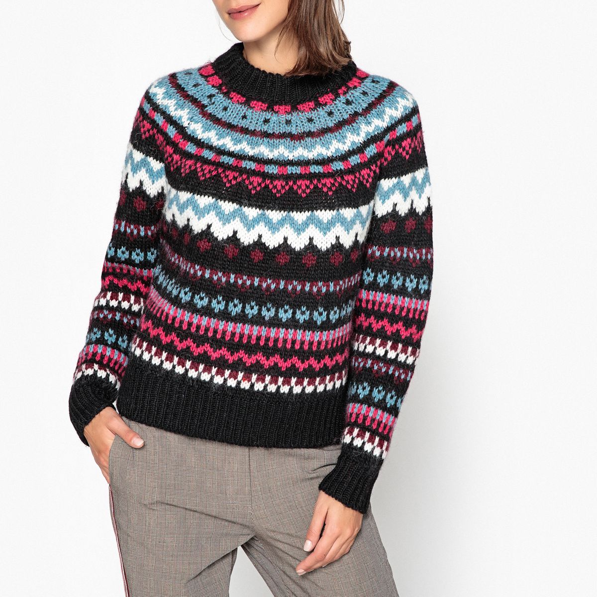 Pull d'hiver maille tricot RANTIGNY