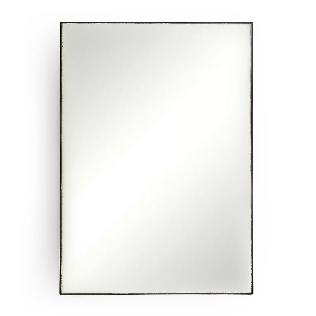 Зеркало с эффектом старины 120 x 80 см Leyni единый размер другие зеркало с отделкой ротангом 120 x 73 см rivia единый размер бежевый
