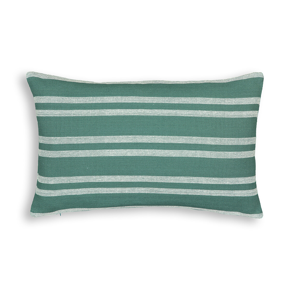 Чехол LaRedoute На подушку в полоску из 100 хлопка Minille 50 x 30 см зеленый, размер 50 x 30 см - фото 1