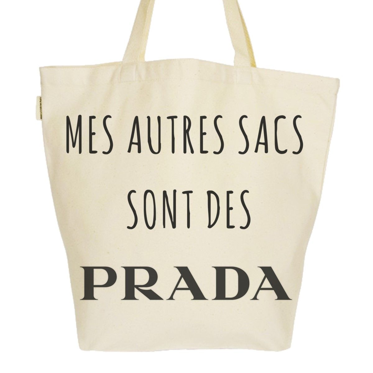 Cabas Fourre-tout Toile Bio Tote bag XL